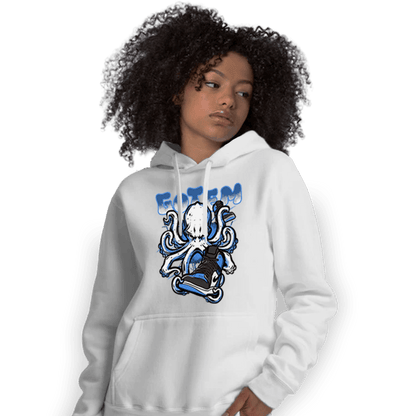 University Blue Toe 1s Hoodie Match Octopus Got Em - NastyJamz