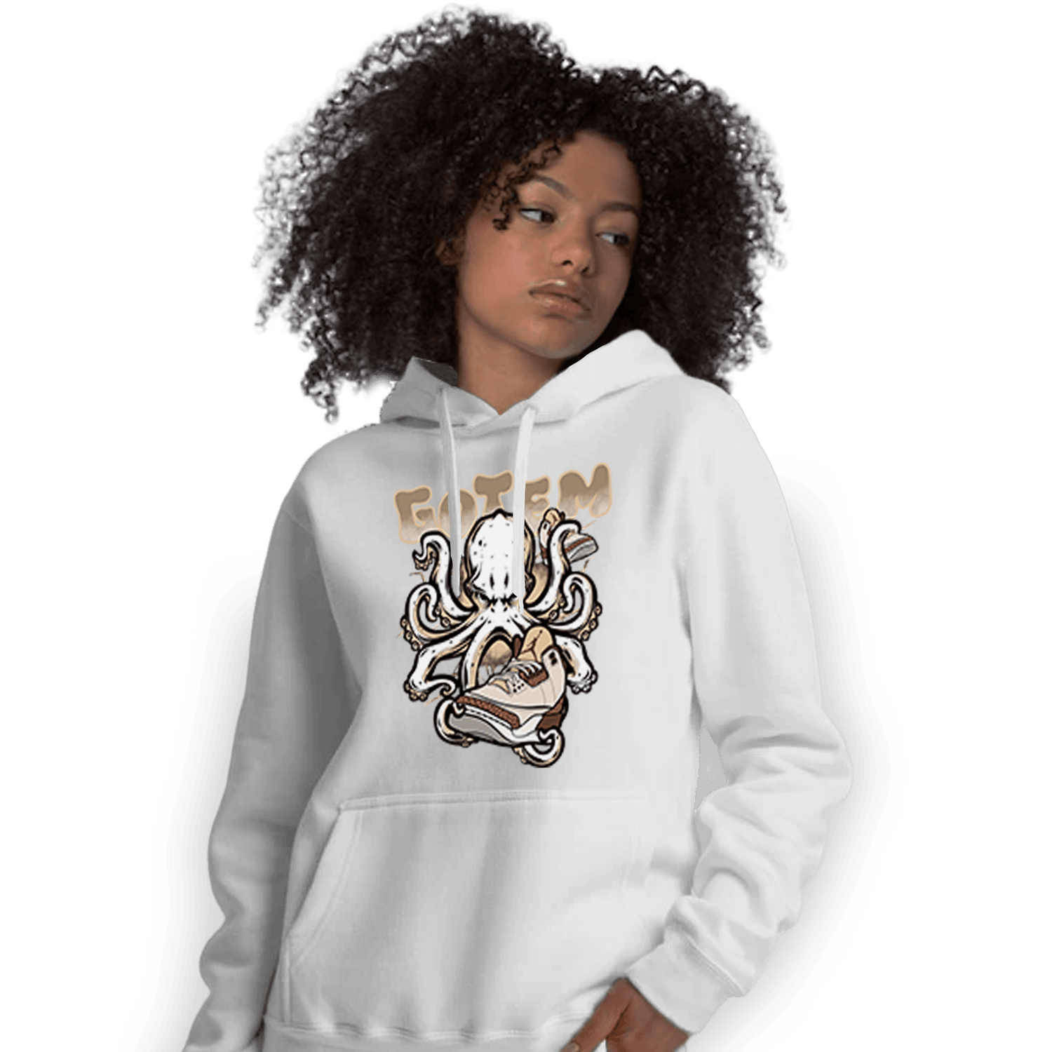 Palomino 3s Hoodie Match Octopus Got Em - NastyJamz