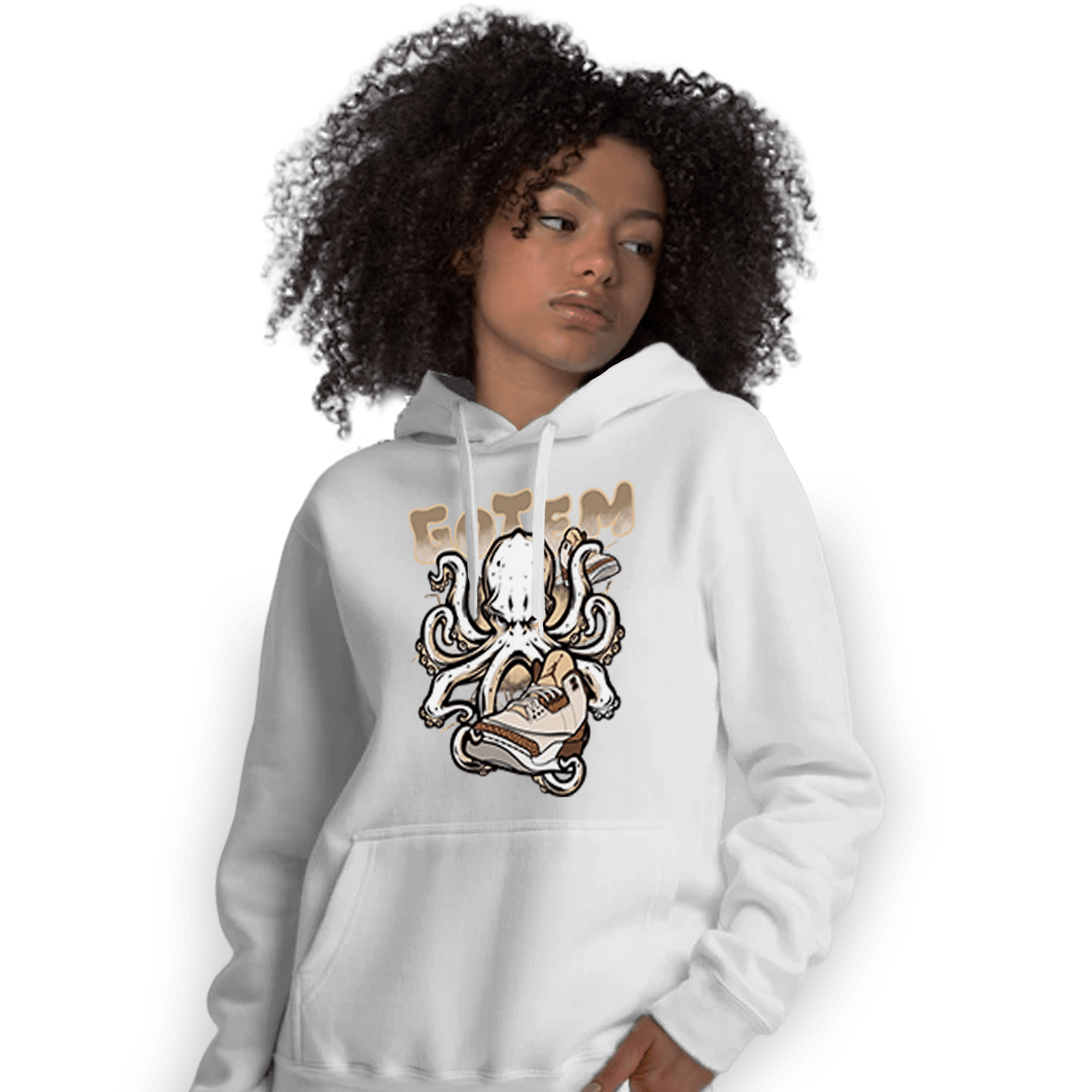 Palomino 3s Hoodie Match Octopus Got Em - NastyJamz