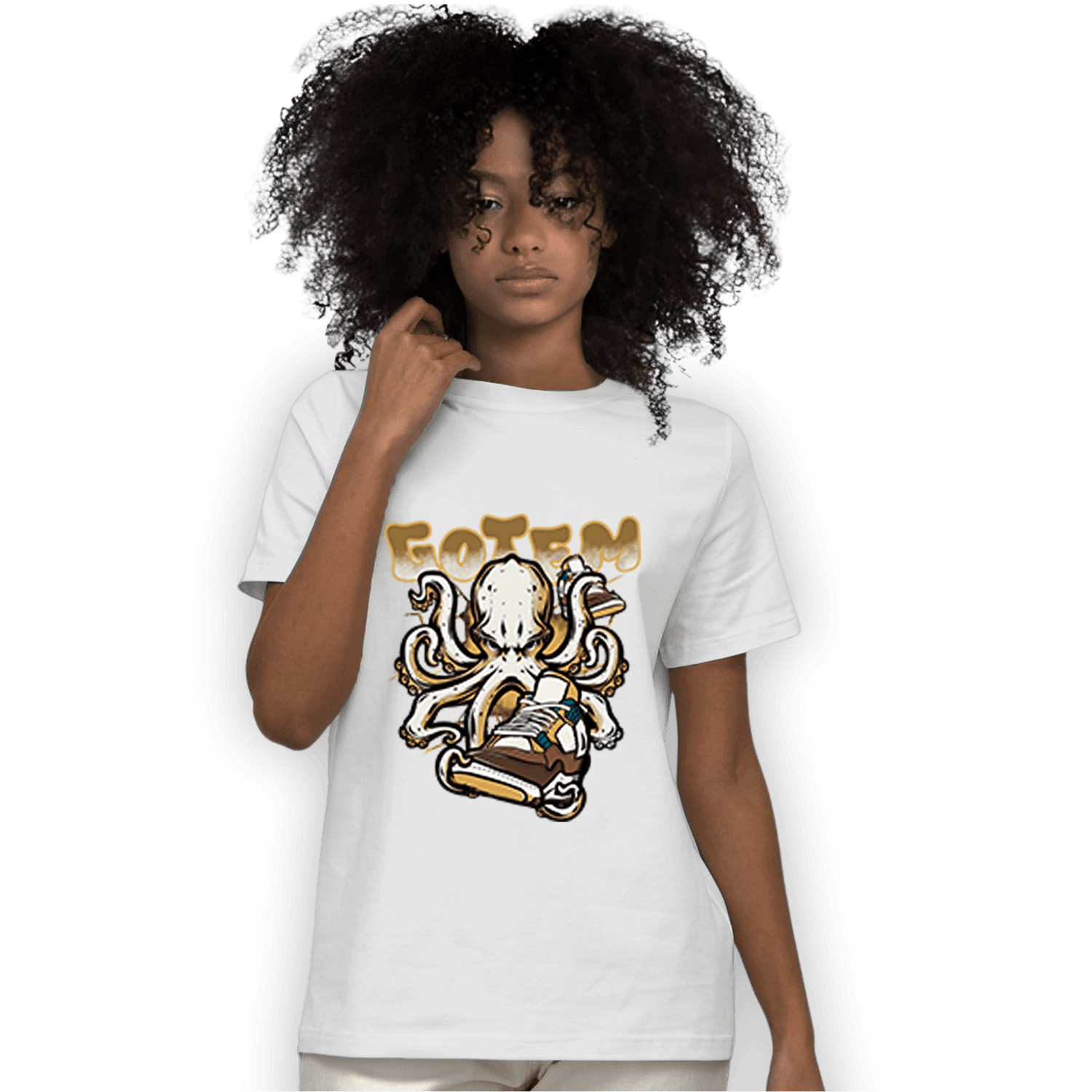 Cacao Wow 4s T Shirt Match Octopus Got Em - NastyJamz
