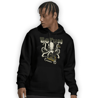 SE Craft Medium Olive 4s Hoodie Match Octopus Got Em - NastyJamz