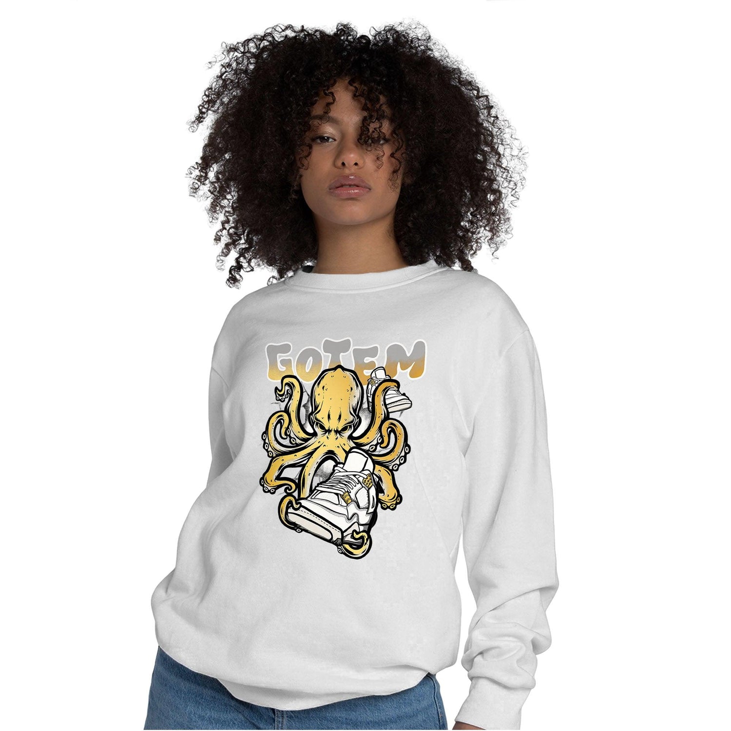 Sail 4s Sweatshirt Match Octopus Got Em - NastyJamz