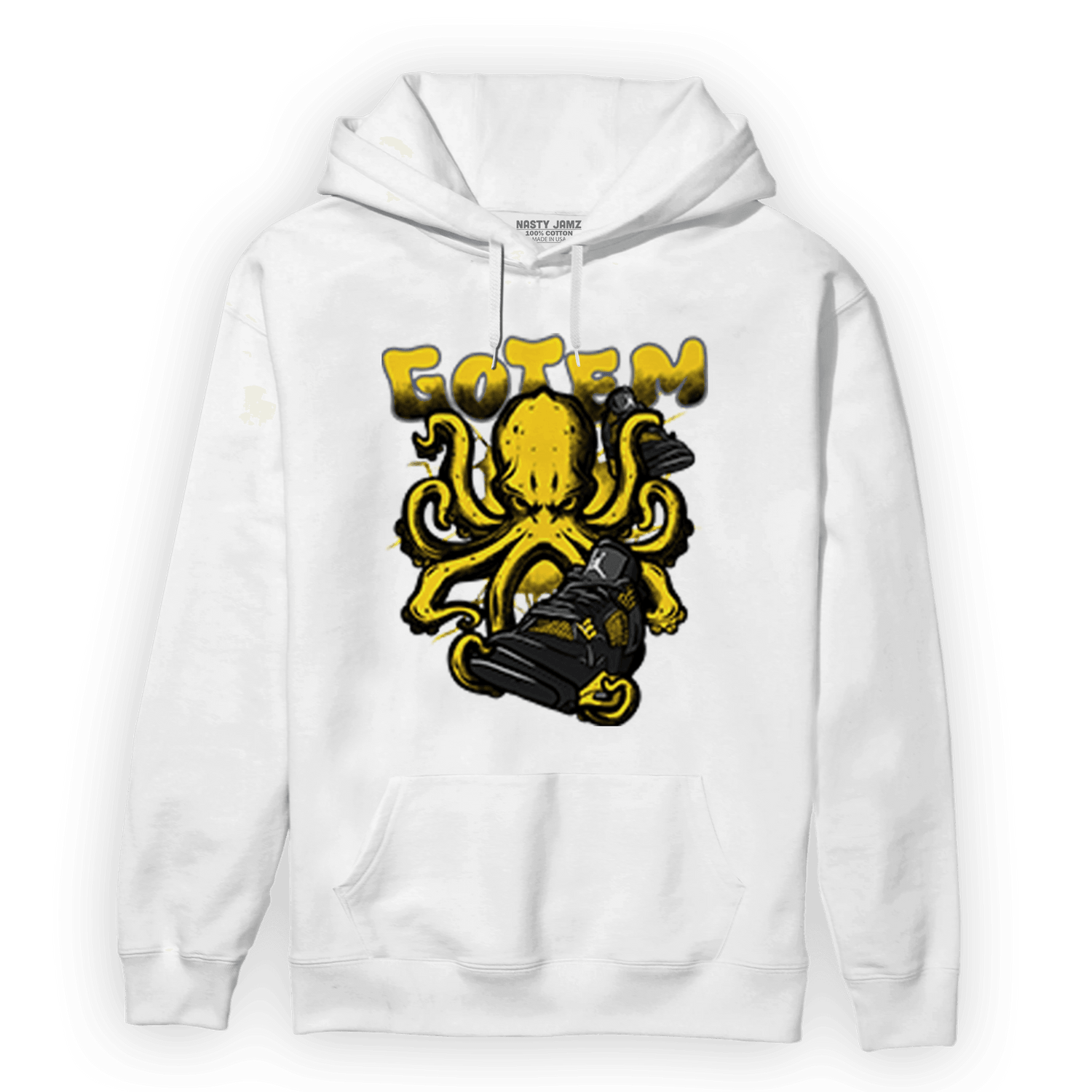 Thunder 4s Hoodie Match Octopus Got Em - NastyJamz
