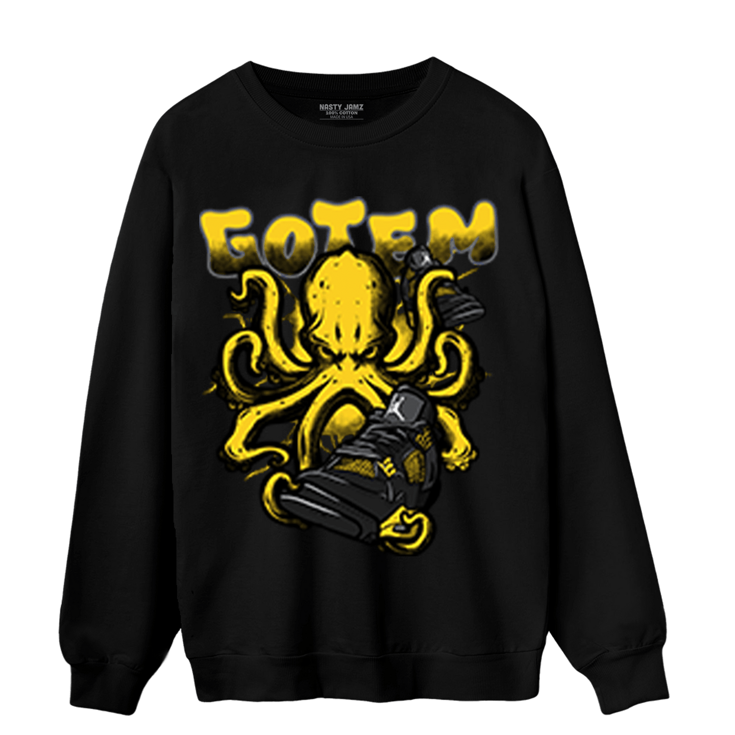 Thunder 4s Sweatshirt Match Octopus Got Em - NastyJamz