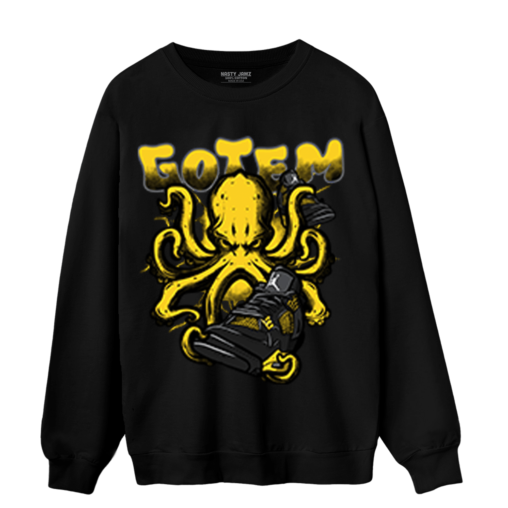 Thunder 4s Sweatshirt Match Octopus Got Em - NastyJamz