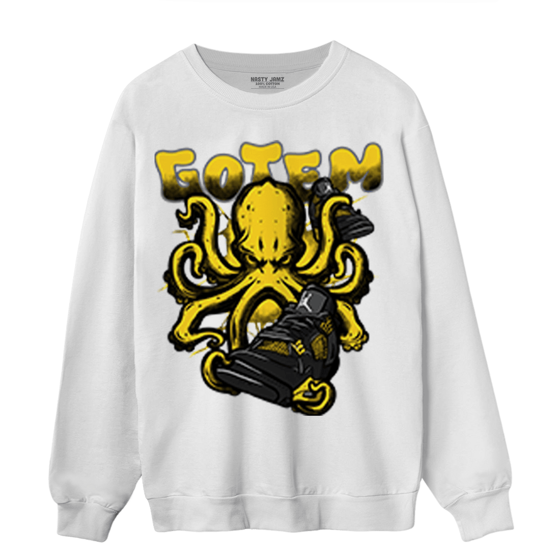 Thunder 4s Sweatshirt Match Octopus Got Em - NastyJamz