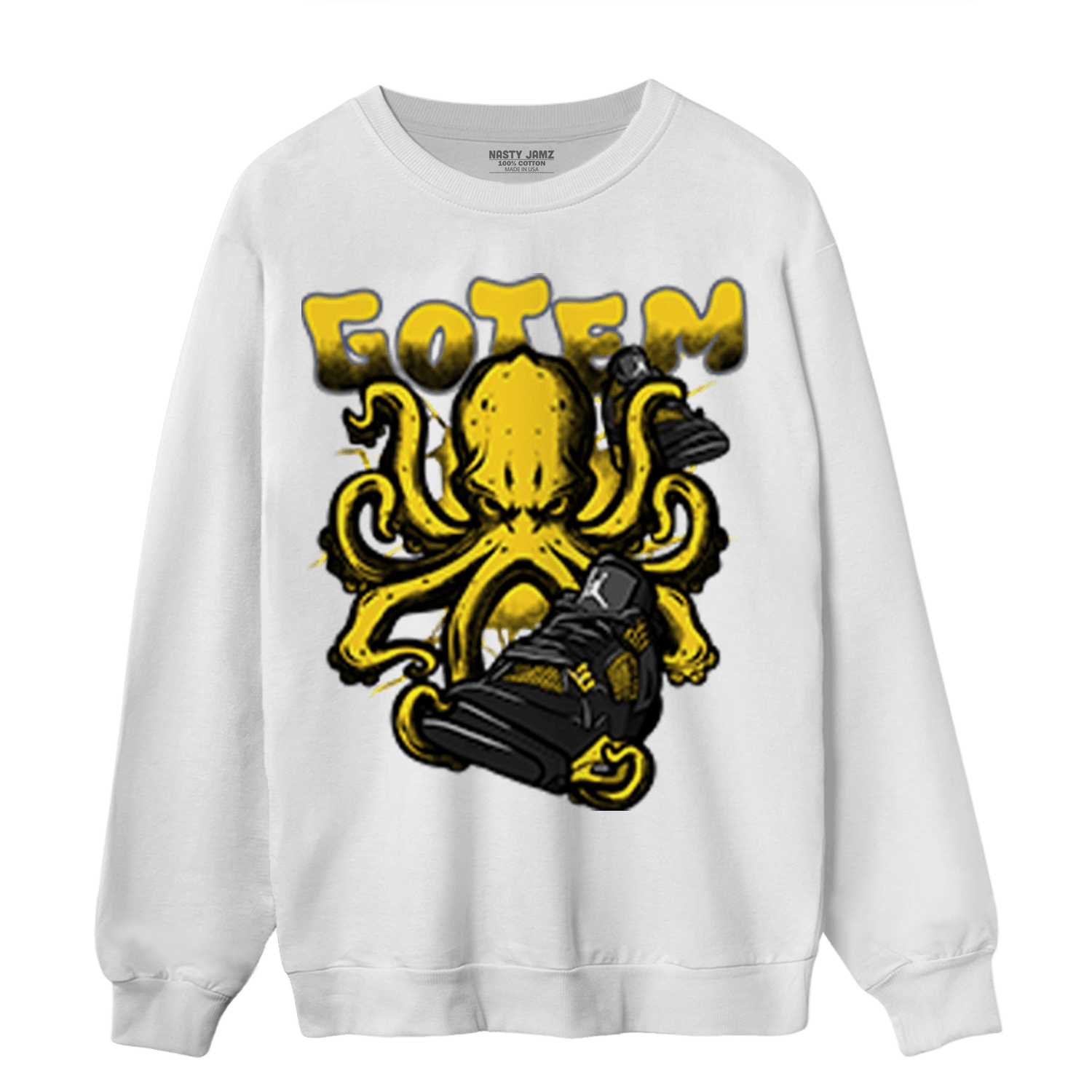 Thunder 4s Sweatshirt Match Octopus Got Em - NastyJamz