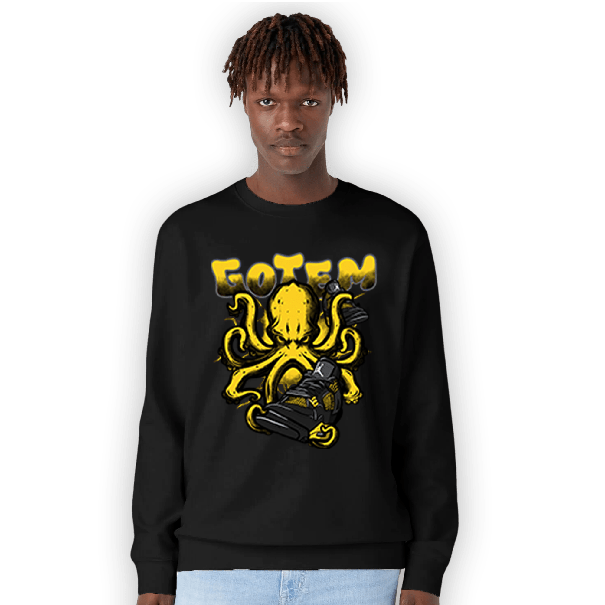 Thunder 4s Sweatshirt Match Octopus Got Em - NastyJamz