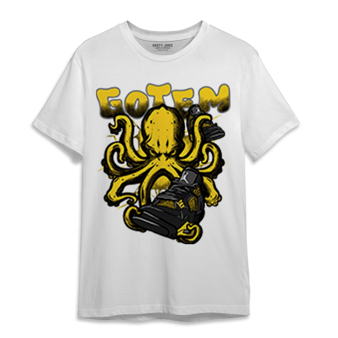 Thunder 4s T Shirt Match Octopus Got Em - NastyJamz