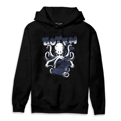 Midnight Navy 5s Hoodie Match Octopus Got Em - NastyJamz