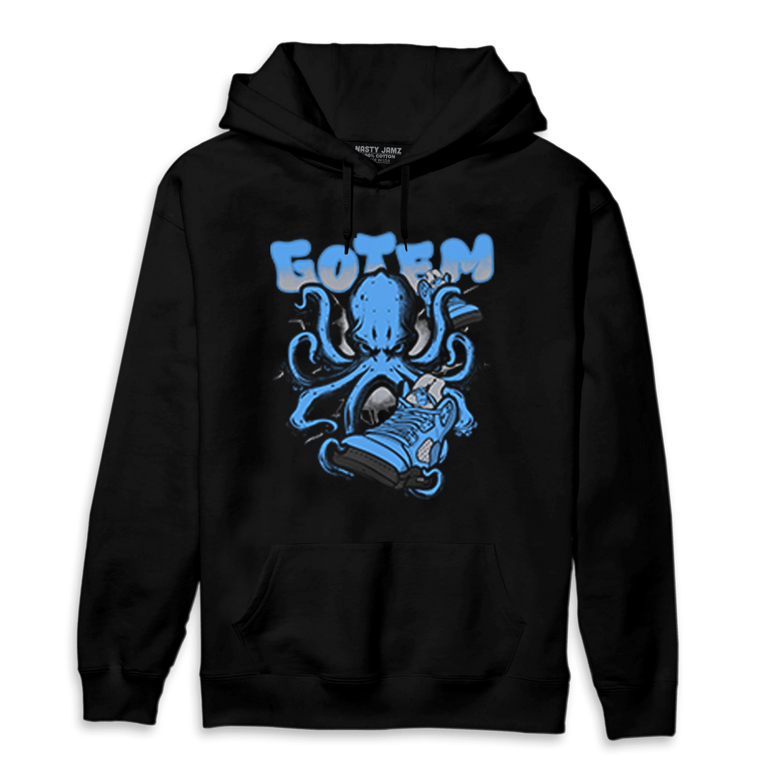 University Blue 5s Hoodie Match Octopus Got Em - NastyJamz