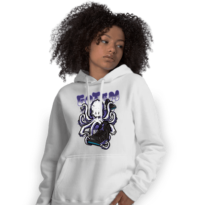 Aqua 6s Hoodie Match Octopus Got Em - NastyJamz