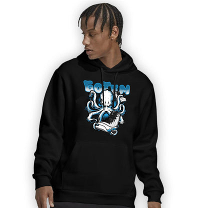 Powder Blue 9s Hoodie Match Octopus Got Em - NastyJamz