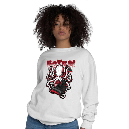 Spizike Low Bred Sweatshirt Match Octopus Got Em - NastyJamz