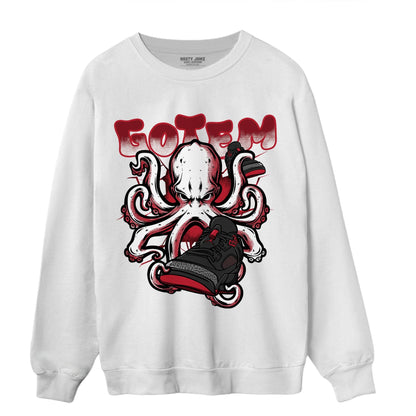 Spizike Low Bred Sweatshirt Match Octopus Got Em - NastyJamz