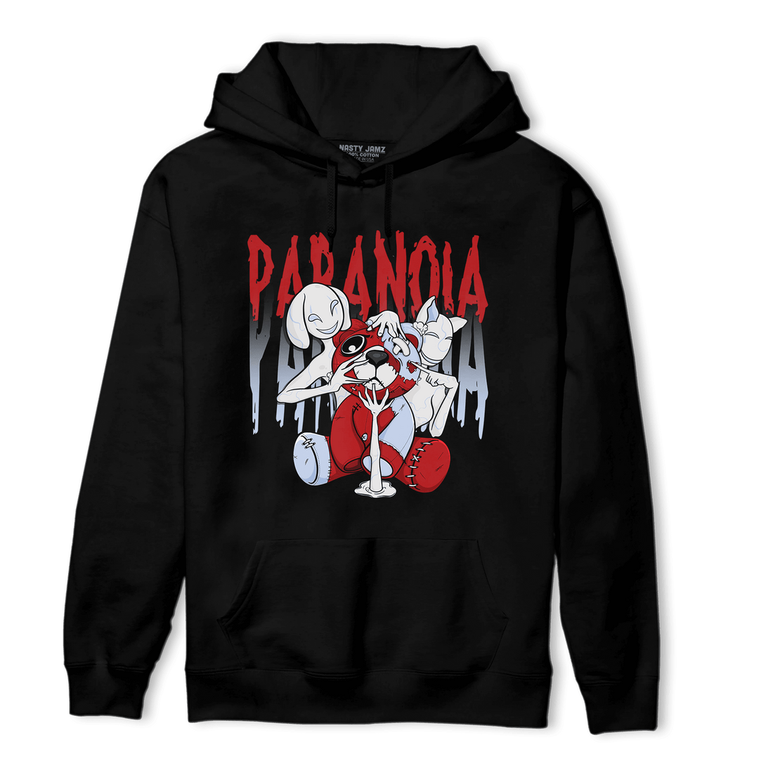 Cherry 11s Hoodie Match Paranoia BER - NastyJamz