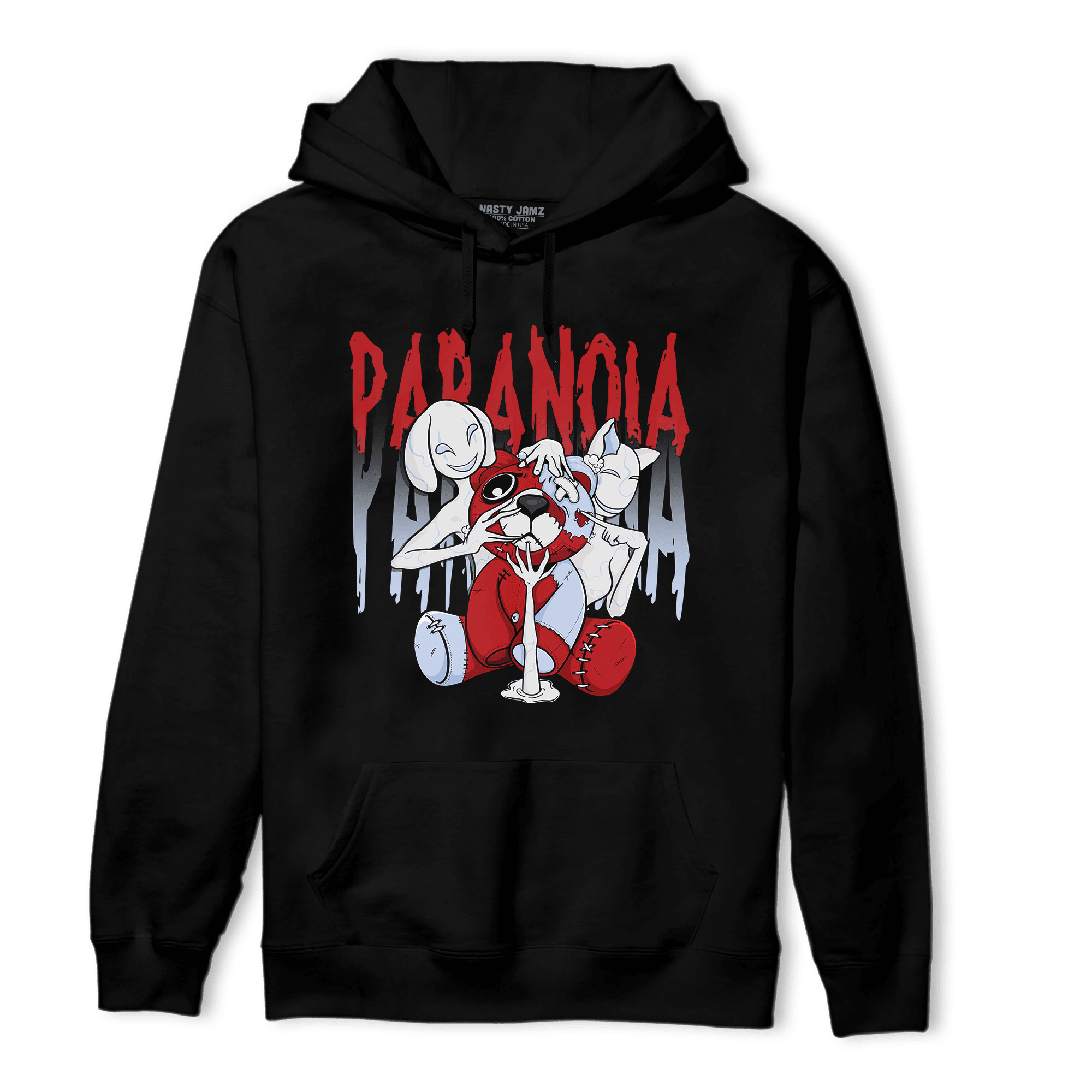 Cherry 11s Hoodie Match Paranoia BER - NastyJamz