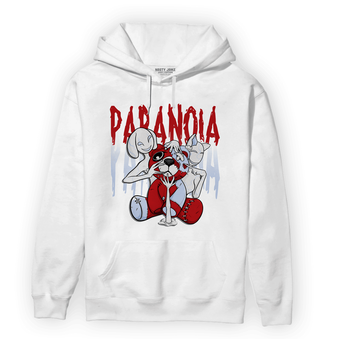 Cherry 11s Hoodie Match Paranoia BER - NastyJamz