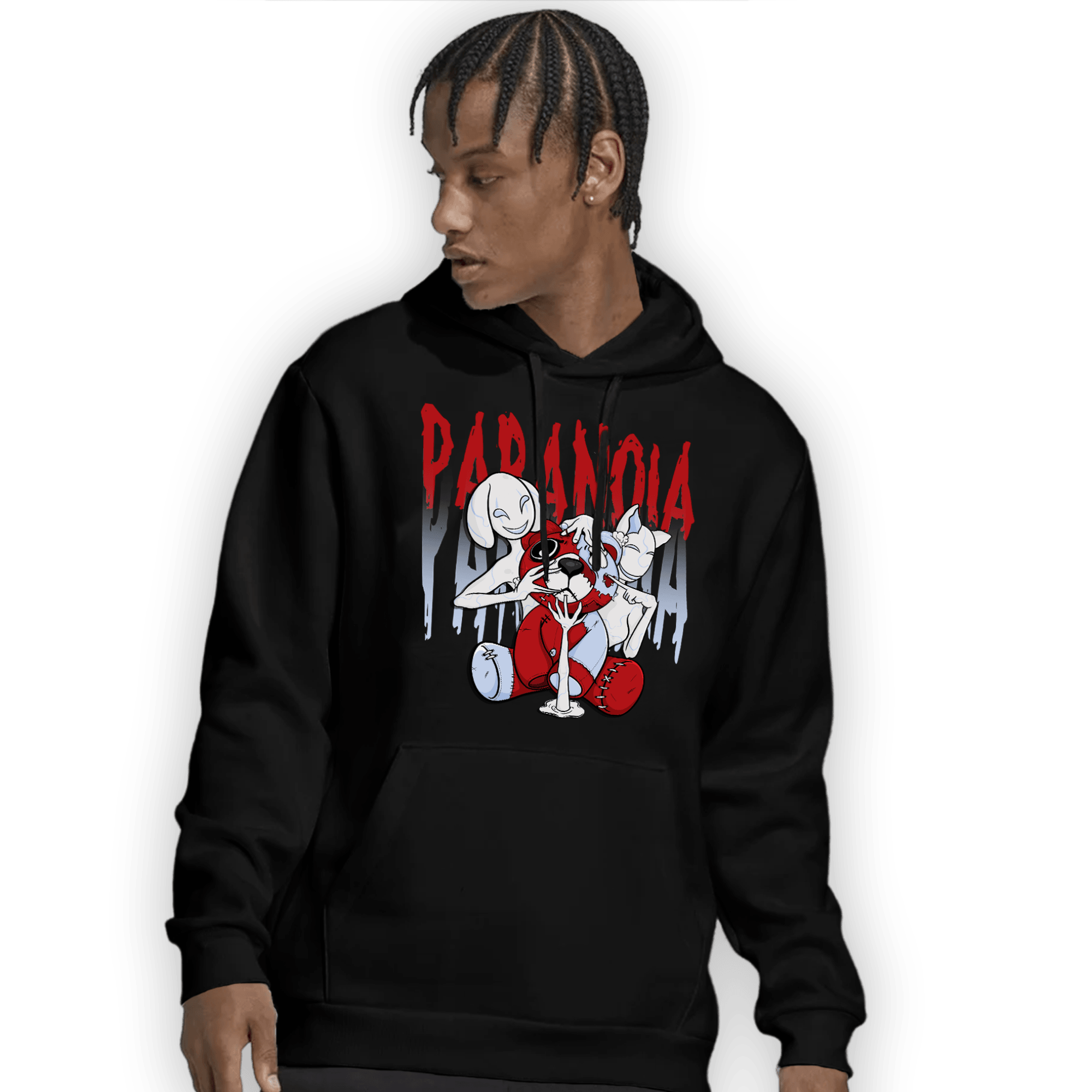 Cherry 11s Hoodie Match Paranoia BER - NastyJamz