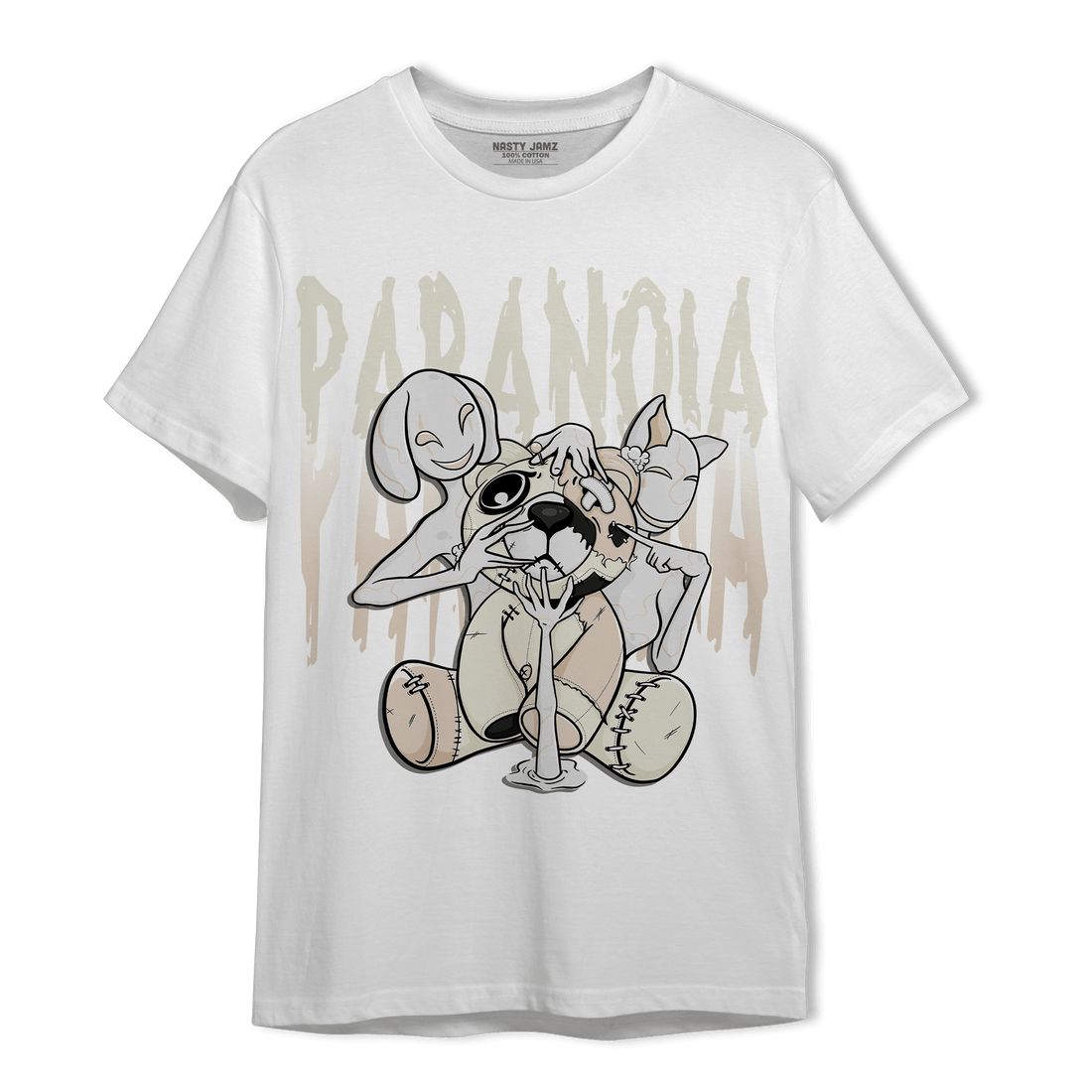 Neapolitan 11s T Shirt Match Paranoia BER - NastyJamz