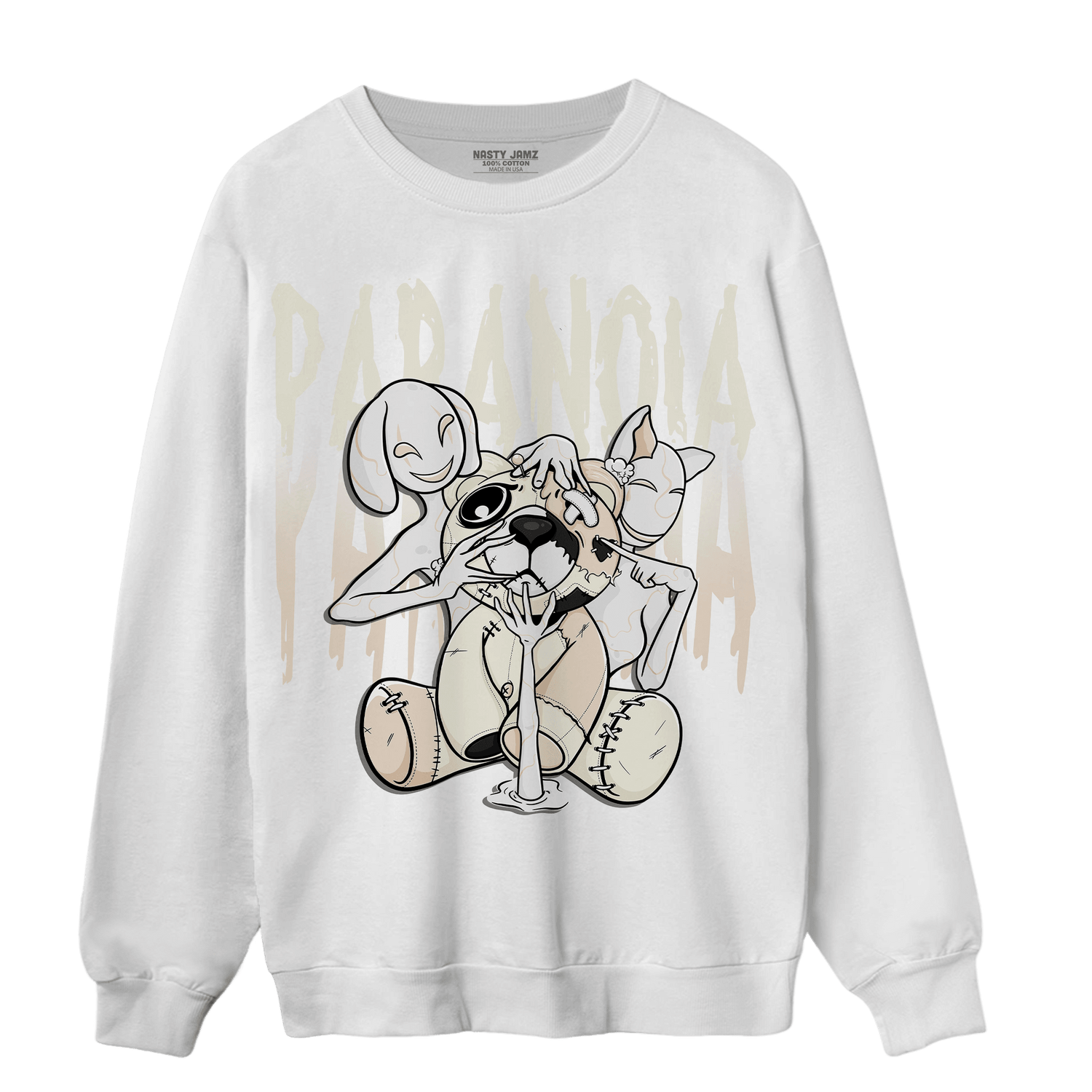 Neapolitan 11s Sweatshirt Match Paranoia BER - NastyJamz
