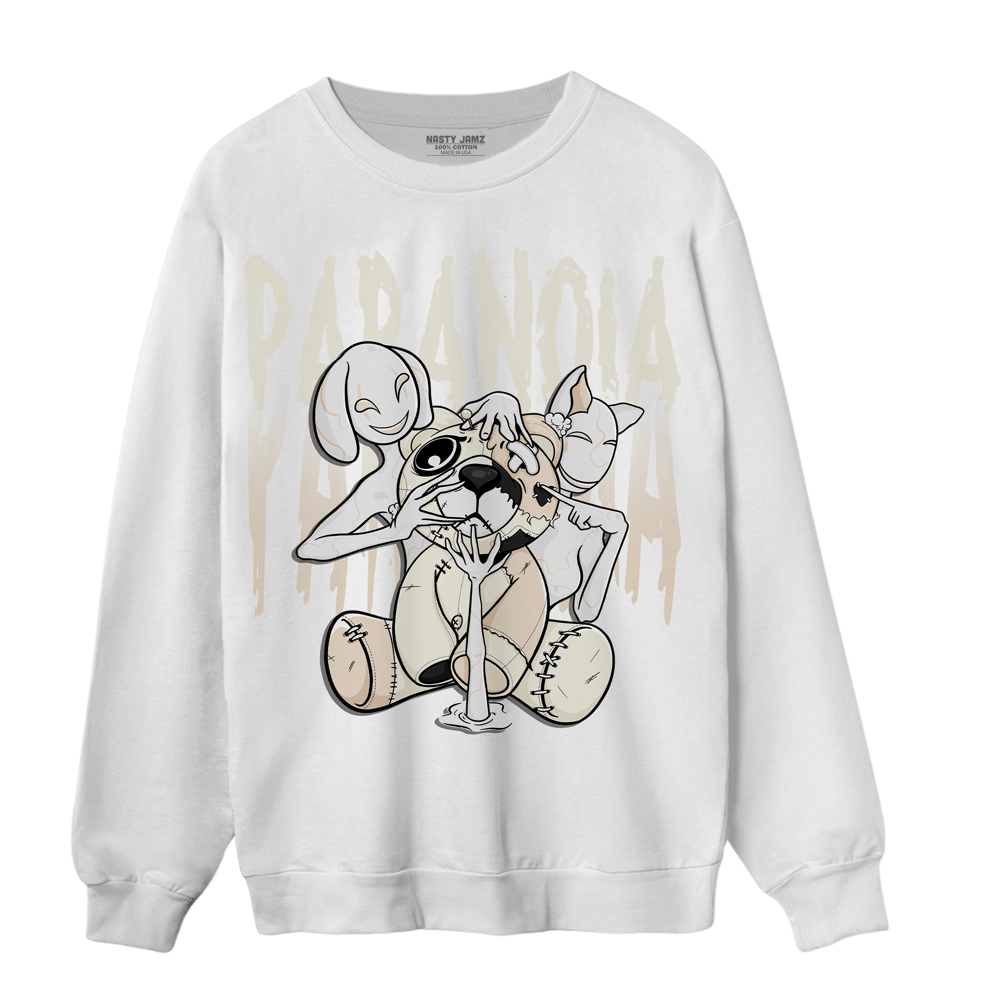 Neapolitan 11s Sweatshirt Match Paranoia BER - NastyJamz