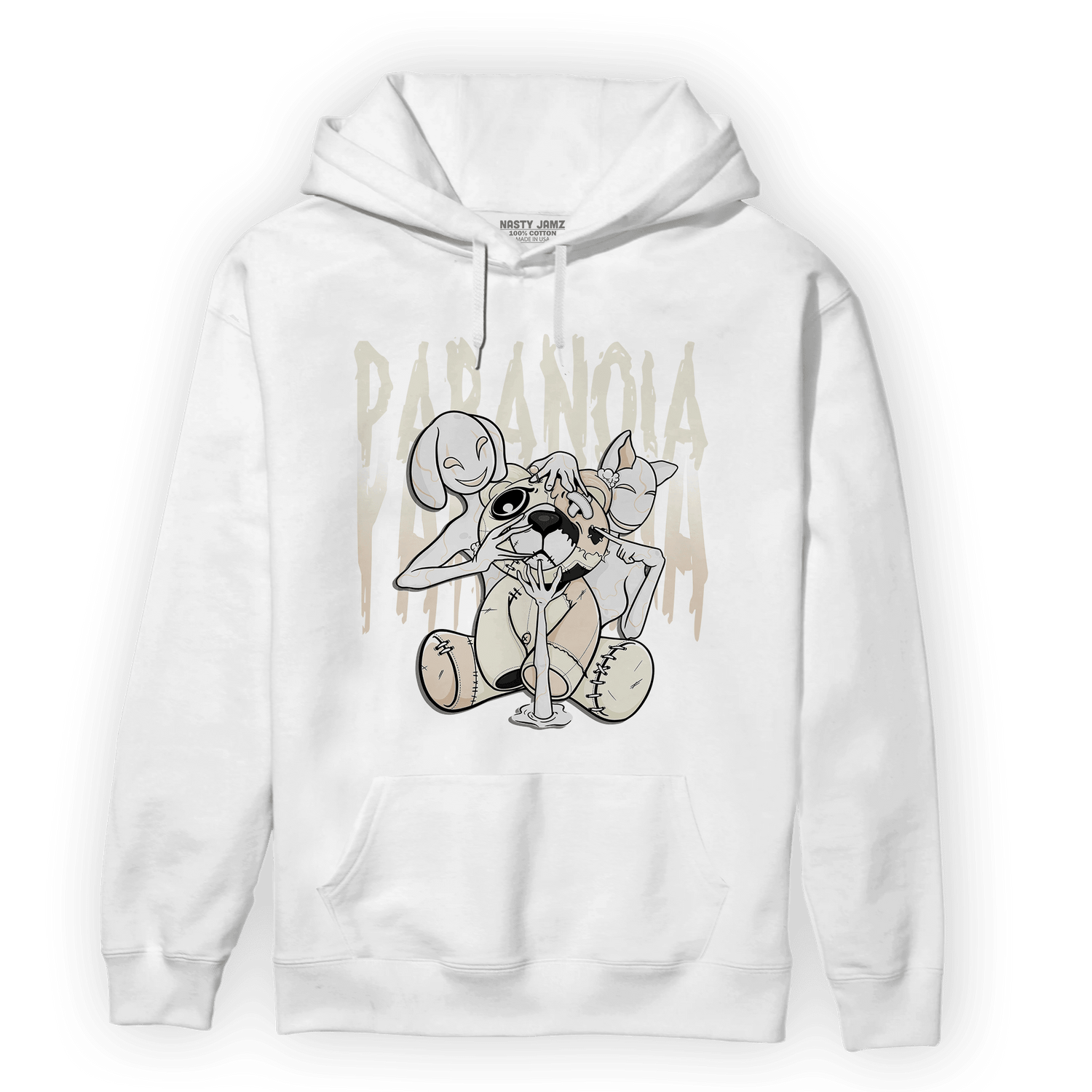 Neapolitan 11s Hoodie Match Paranoia BER - NastyJamz