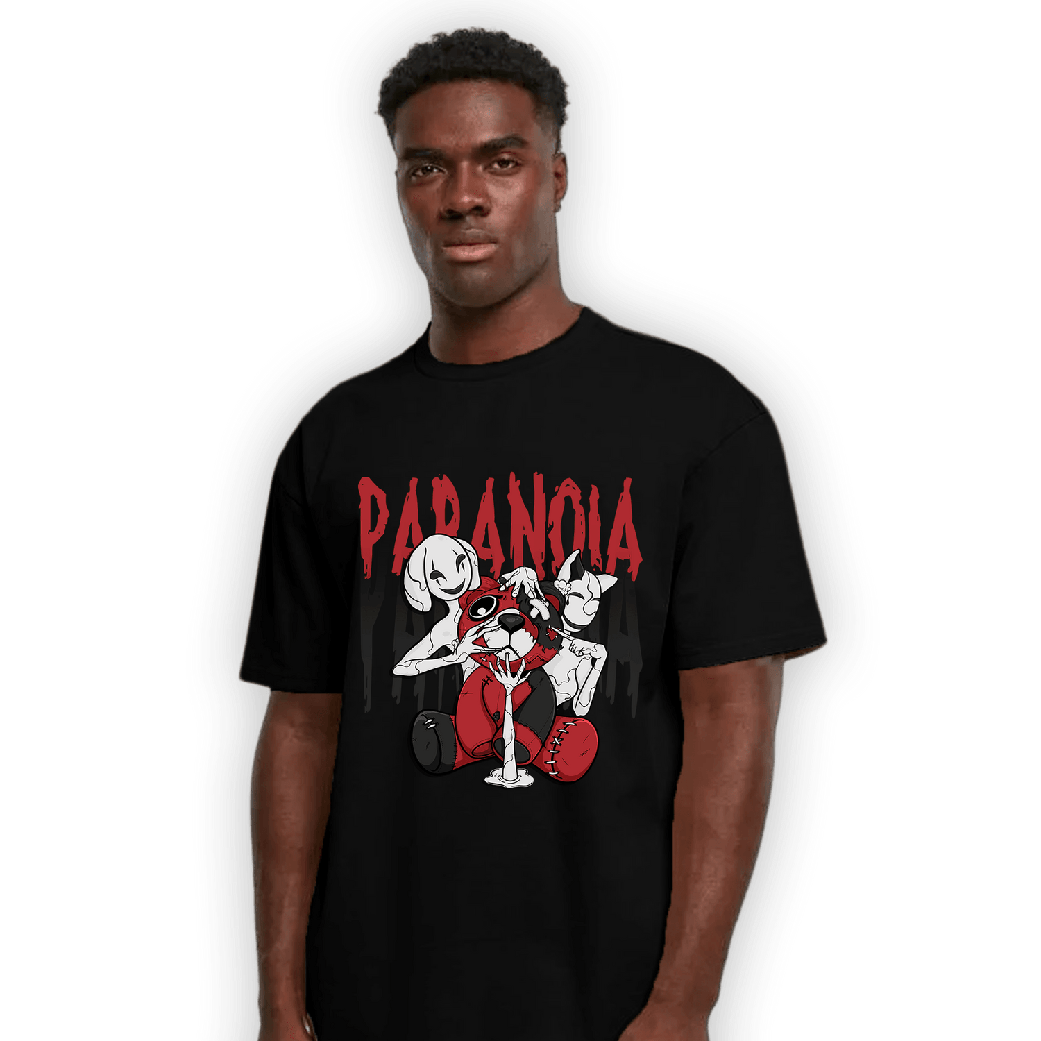 Cherry 12s T Shirt Match Paranoia BER - NastyJamz