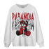 Cherry 12s Sweatshirt Match Paranoia BER - NastyJamz