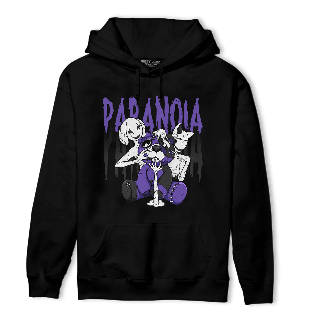 Field Purple 12s Hoodie Match Paranoia BER - NastyJamz