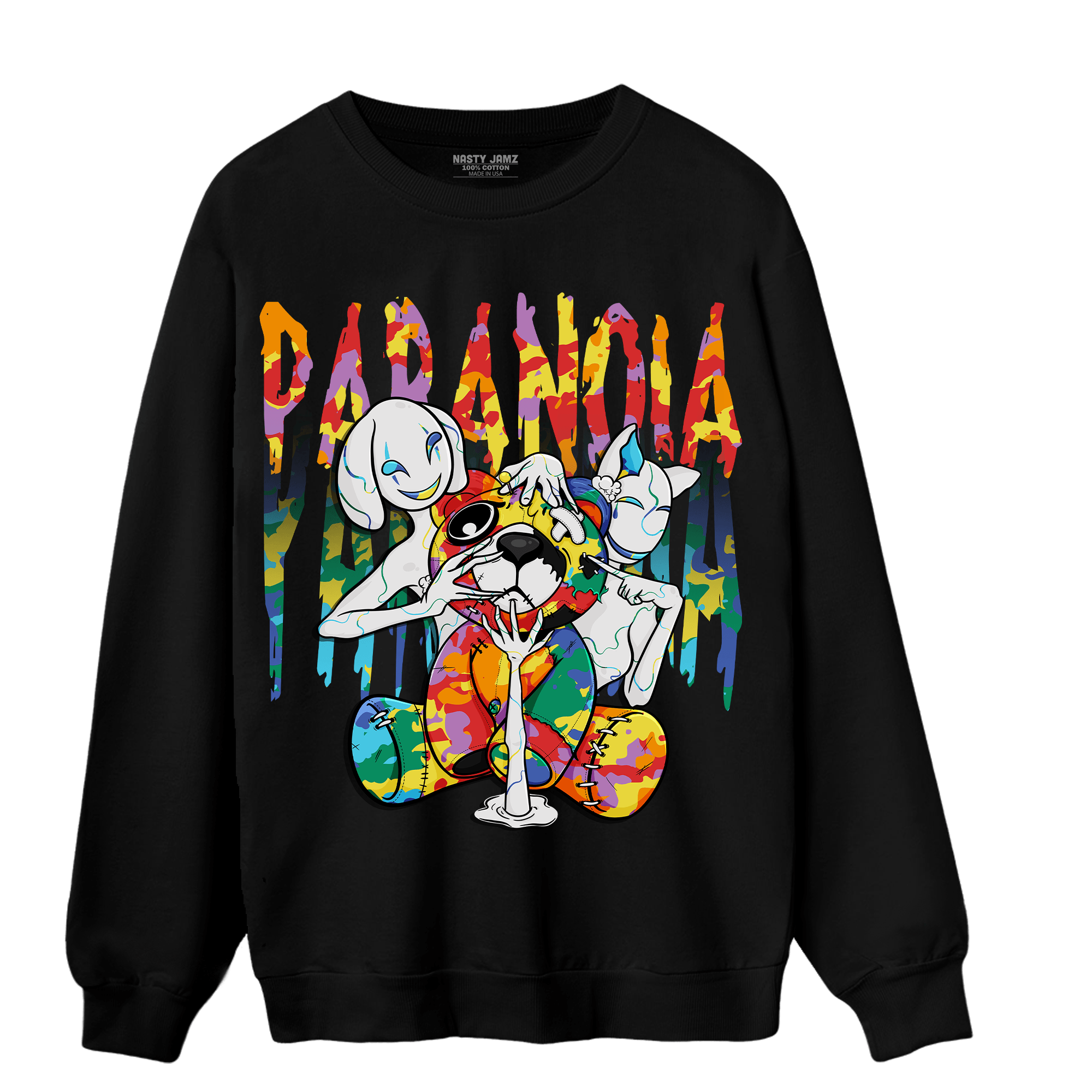 Mid GS Six Championships 1s Sweatshirt Match Paranoia BER - NastyJamz