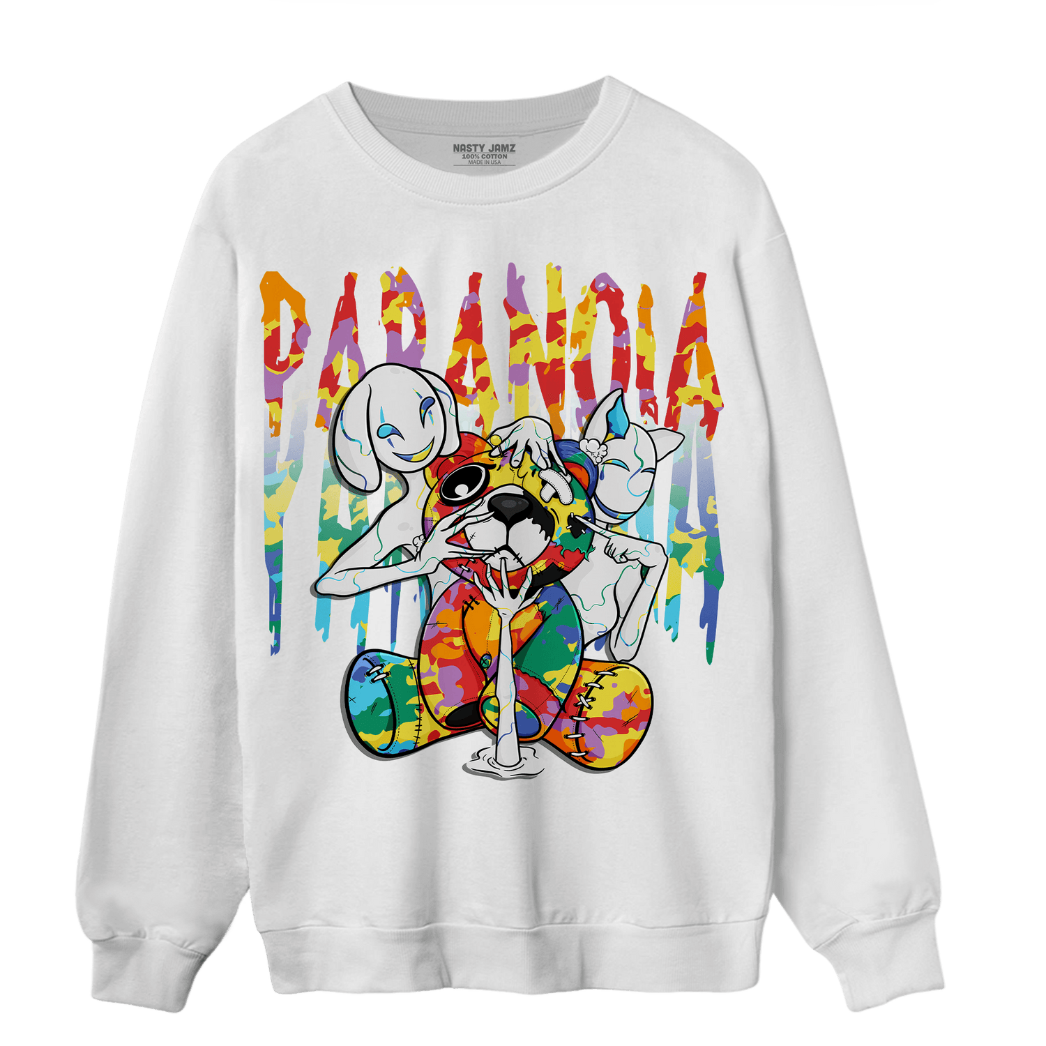 Mid GS Six Championships 1s Sweatshirt Match Paranoia BER - NastyJamz