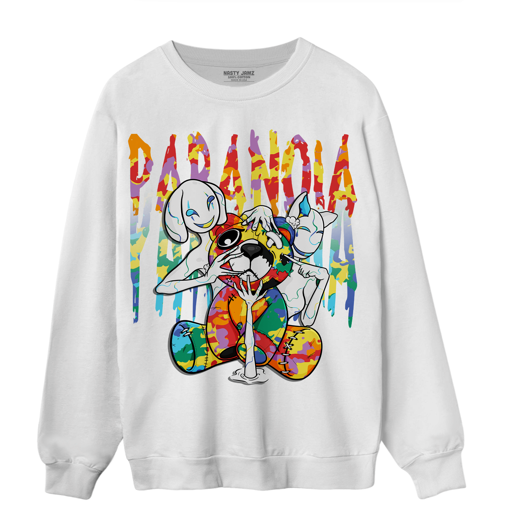 Mid GS Six Championships 1s Sweatshirt Match Paranoia BER - NastyJamz