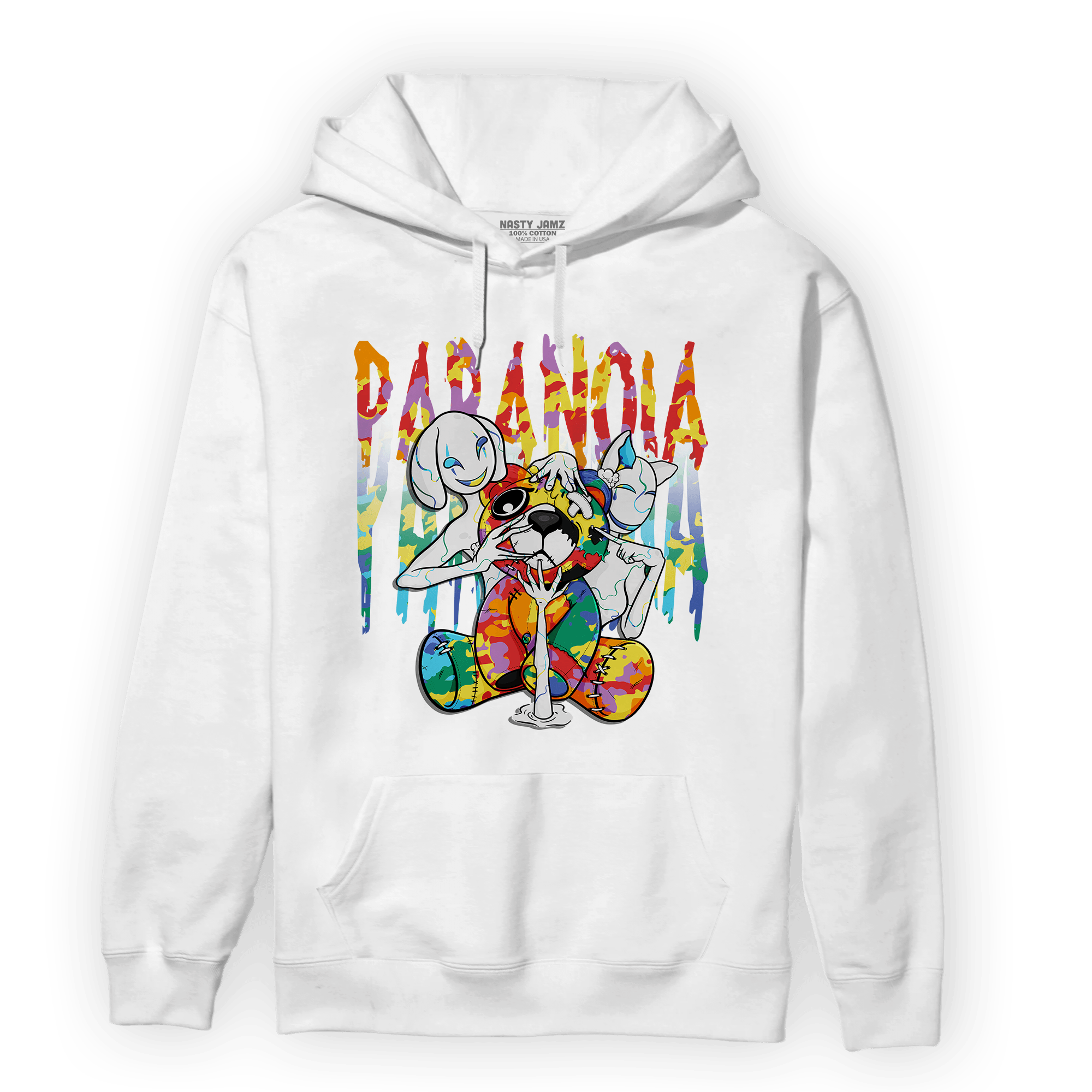 Mid GS Six Championships 1s Hoodie Match Paranoia BER - NastyJamz