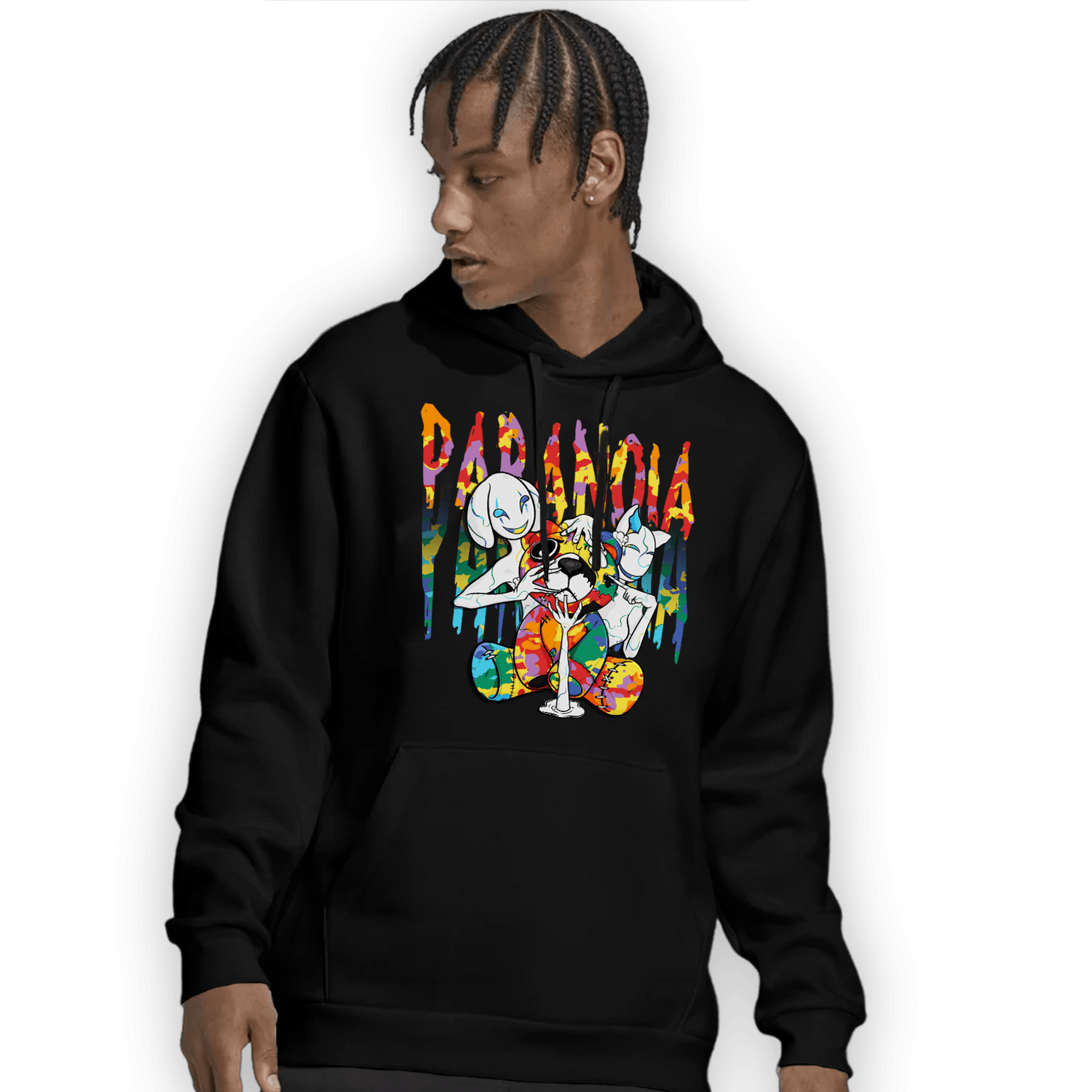 Mid GS Six Championships 1s Hoodie Match Paranoia BER - NastyJamz