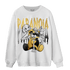 Mid SE Black Gold 1s Sweatshirt Match Paranoia BER - NastyJamz