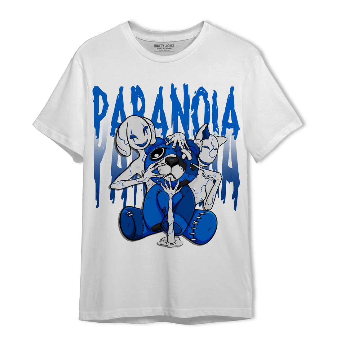 Royal Reimagined 1s T Shirt Match Paranoia BER - NastyJamz