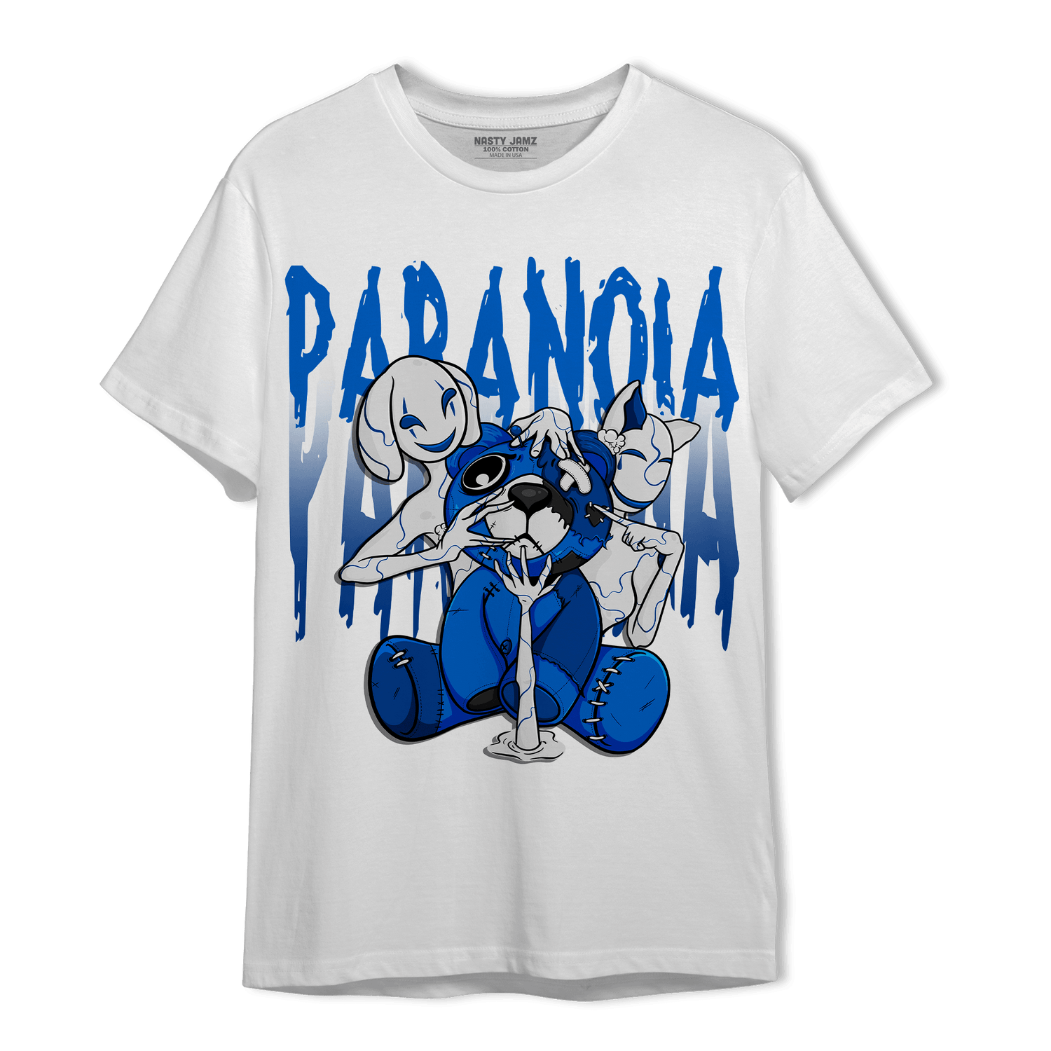 Royal Reimagined 1s T Shirt Match Paranoia BER - NastyJamz
