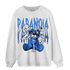 University Blue Toe 1s Sweatshirt Match Paranoia BER - NastyJamz