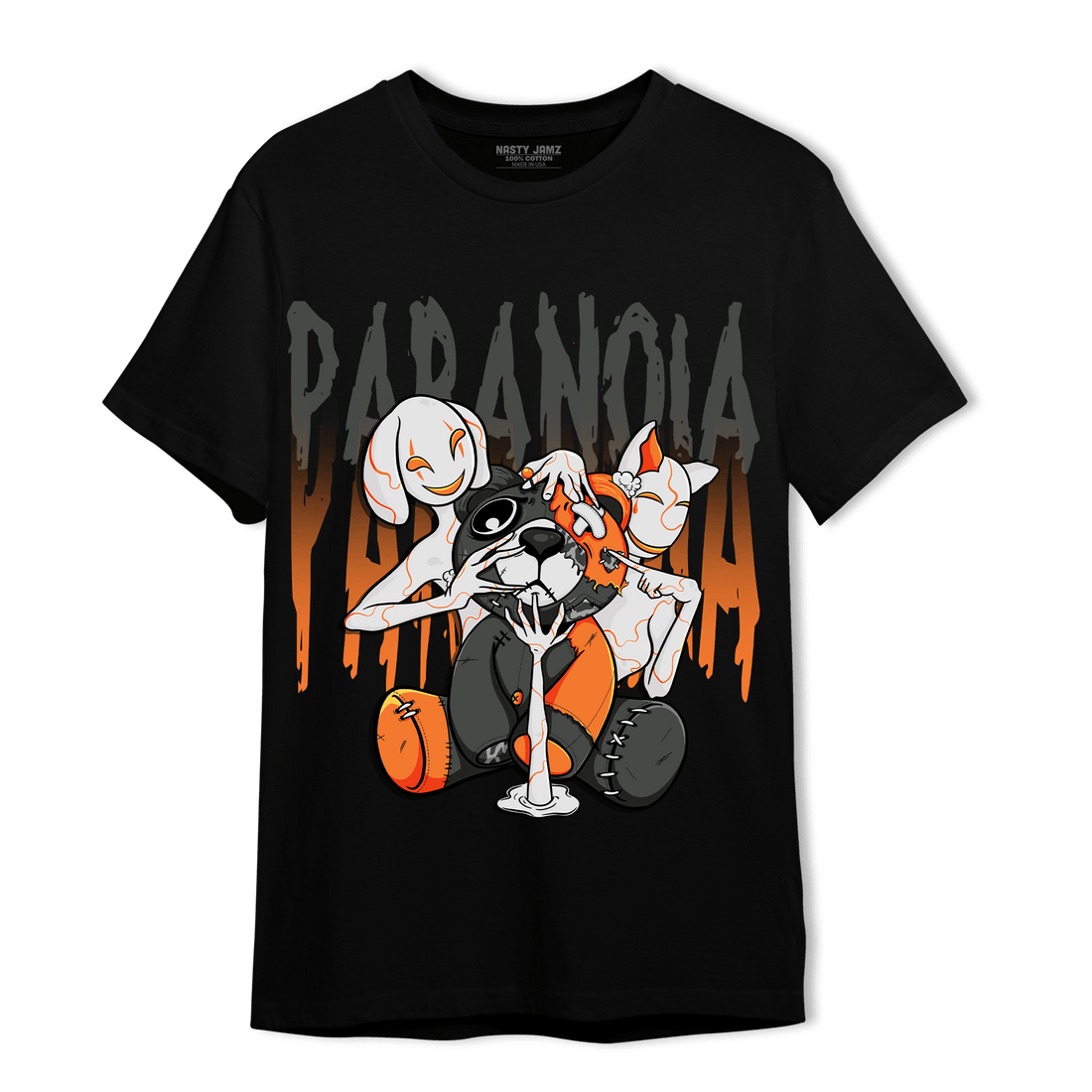Fear Pack 3s T Shirt Match Paranoia BER - NastyJamz