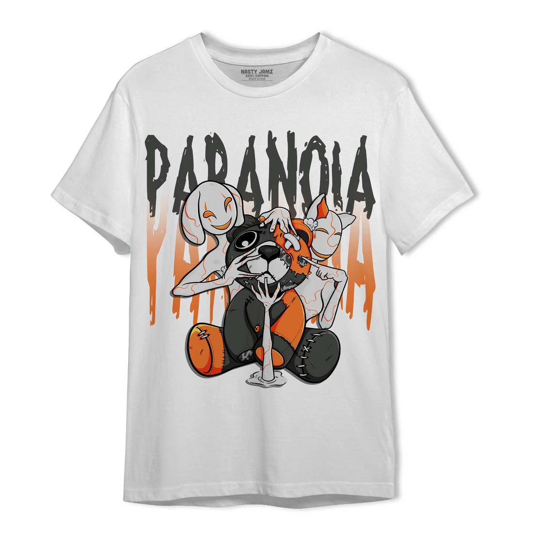 Fear Pack 3s T Shirt Match Paranoia BER - NastyJamz