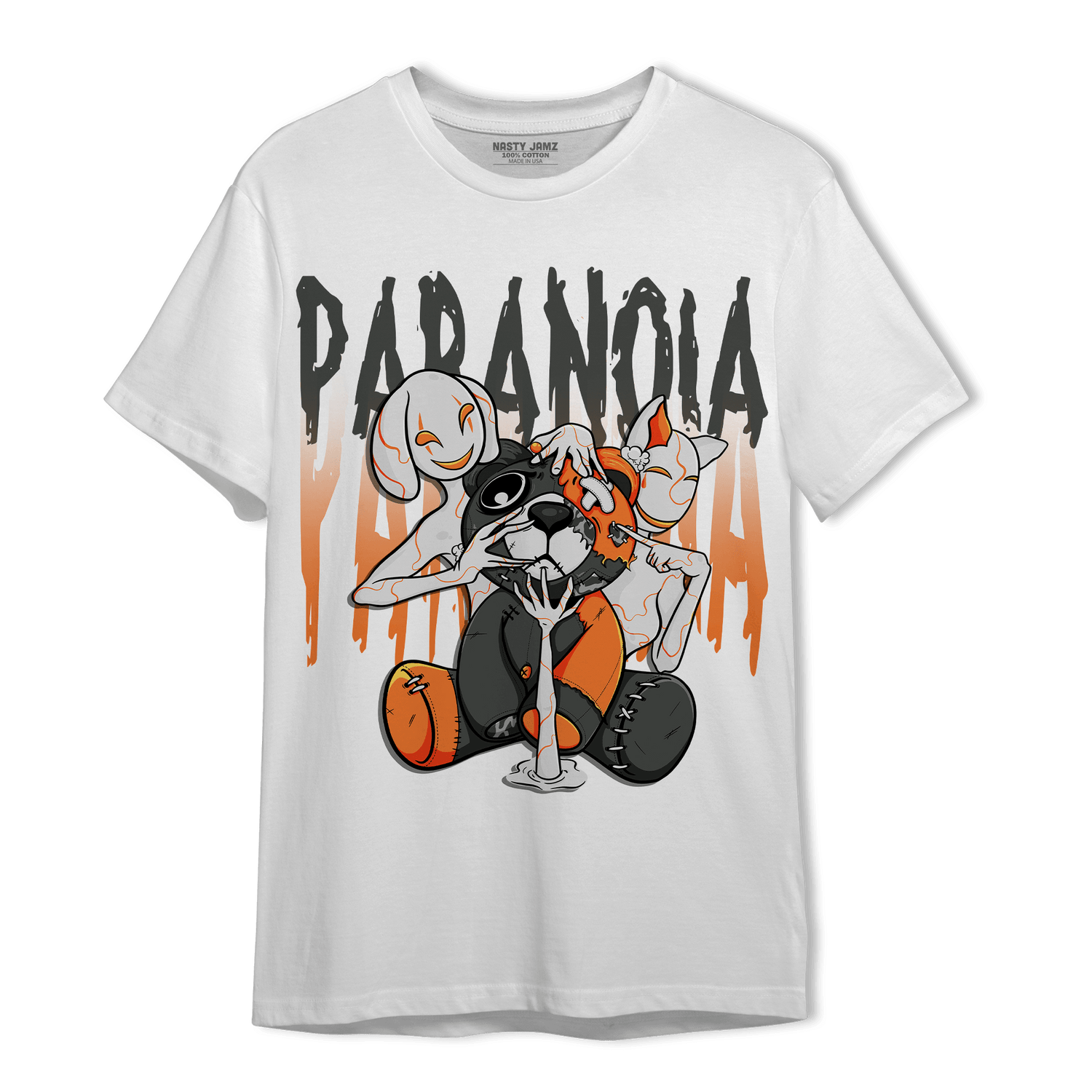 Fear Pack 3s T Shirt Match Paranoia BER - NastyJamz