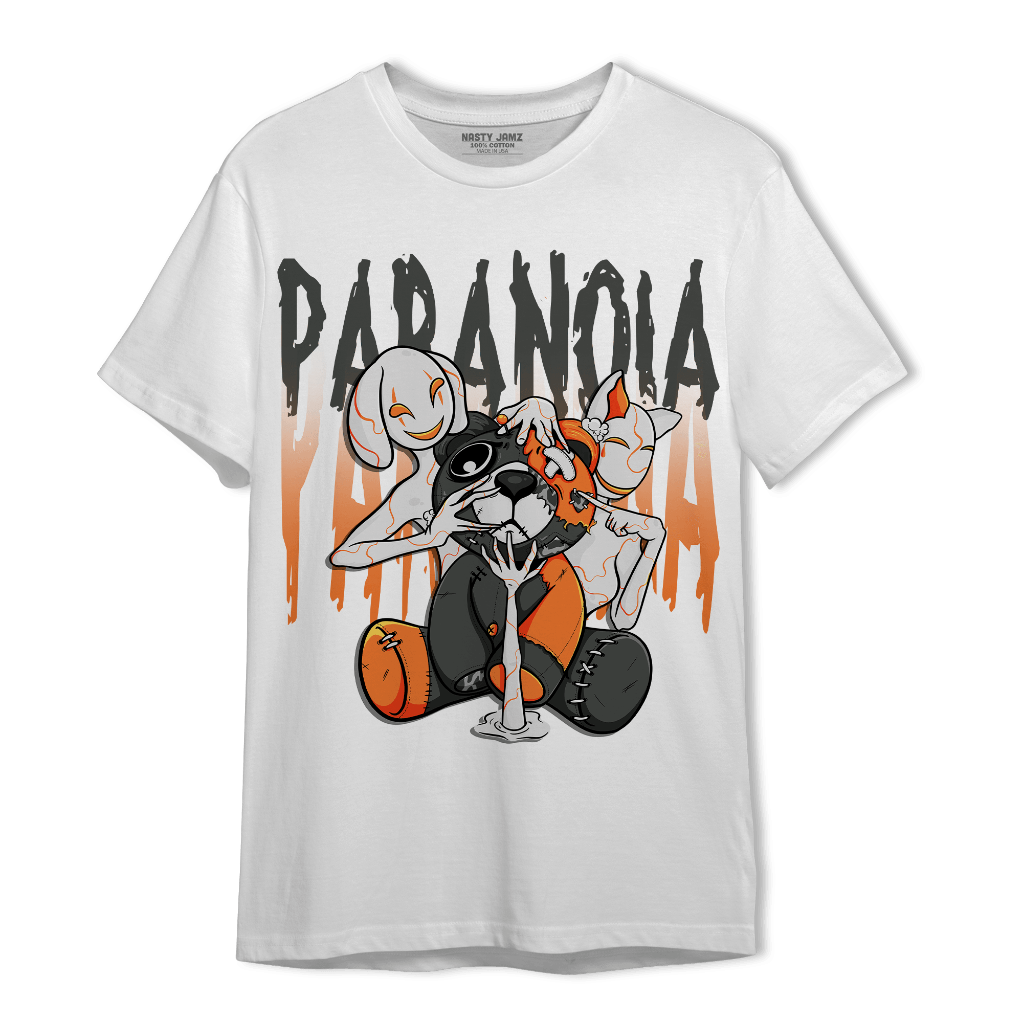 Fear Pack 3s T Shirt Match Paranoia BER - NastyJamz