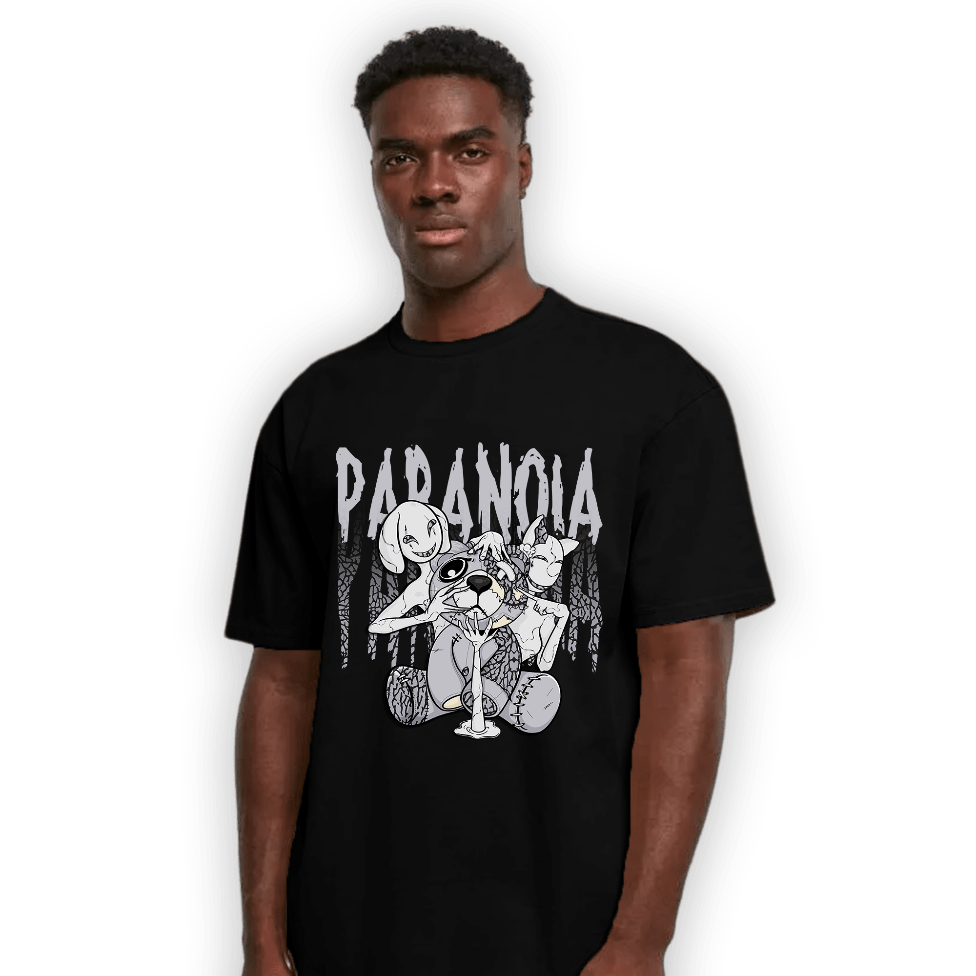 Off Noir 3s T Shirt Match Paranoia BER - NastyJamz