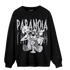 Off Noir 3s Sweatshirt Match Paranoia BER - NastyJamz