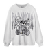 Off Noir 3s Sweatshirt Match Paranoia BER - NastyJamz