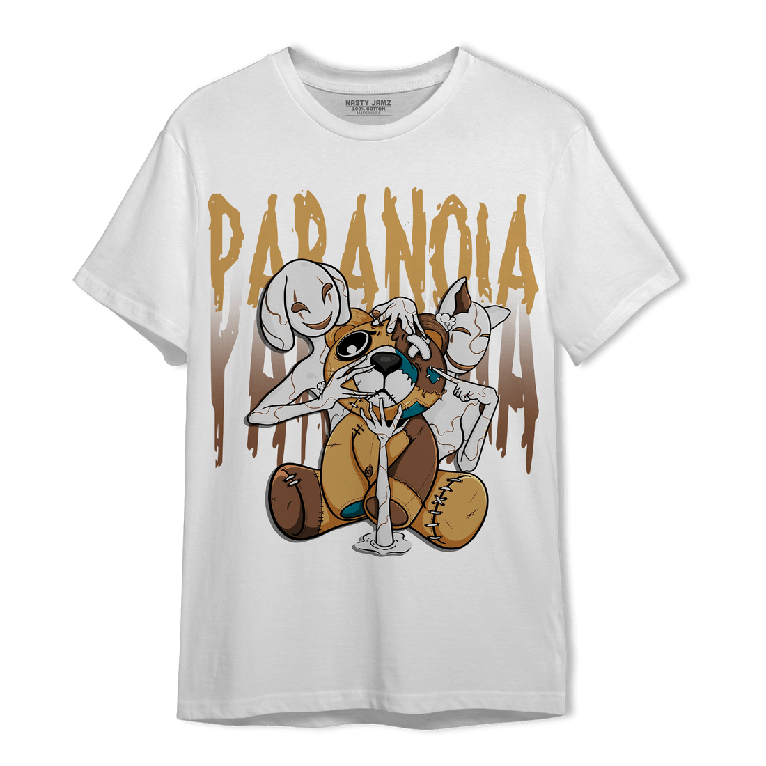 Cacao Wow 4s T Shirt Match Paranoia BER - NastyJamz