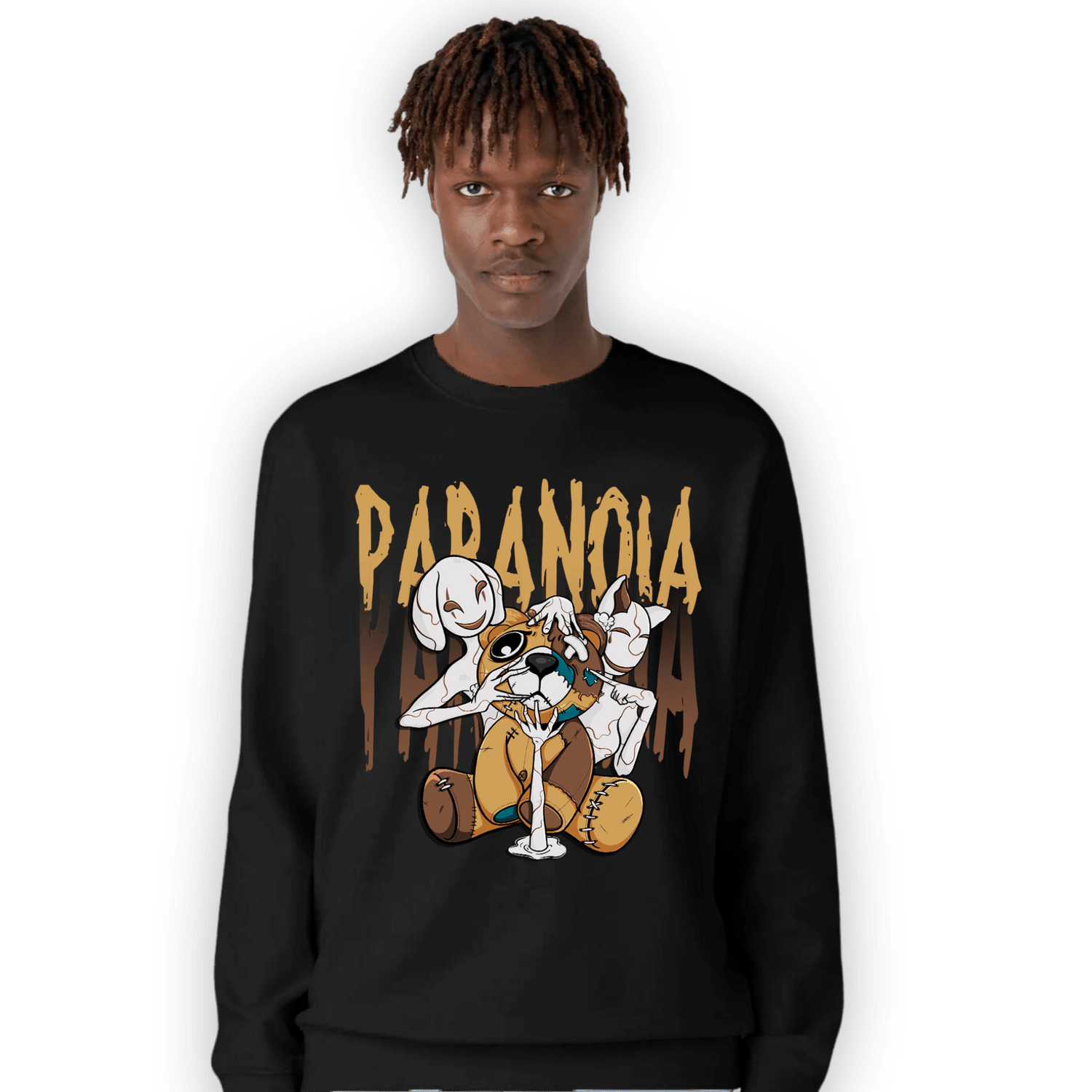 Cacao Wow 4s Sweatshirt Match Paranoia BER - NastyJamz