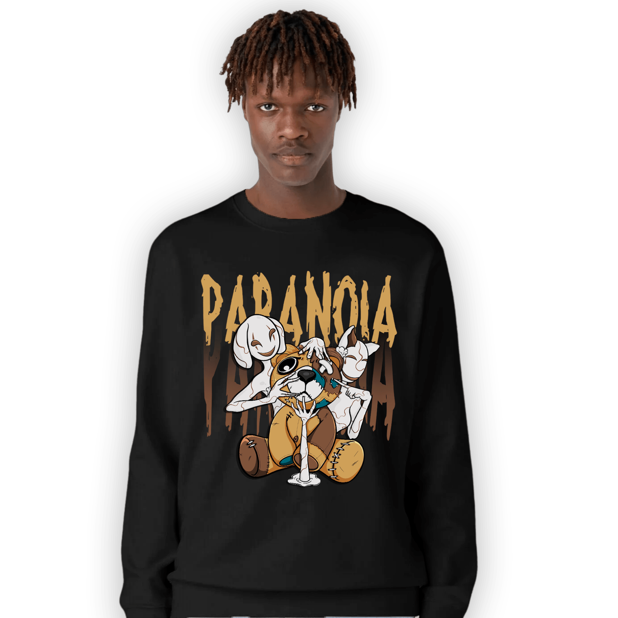 Cacao Wow 4s Sweatshirt Match Paranoia BER - NastyJamz