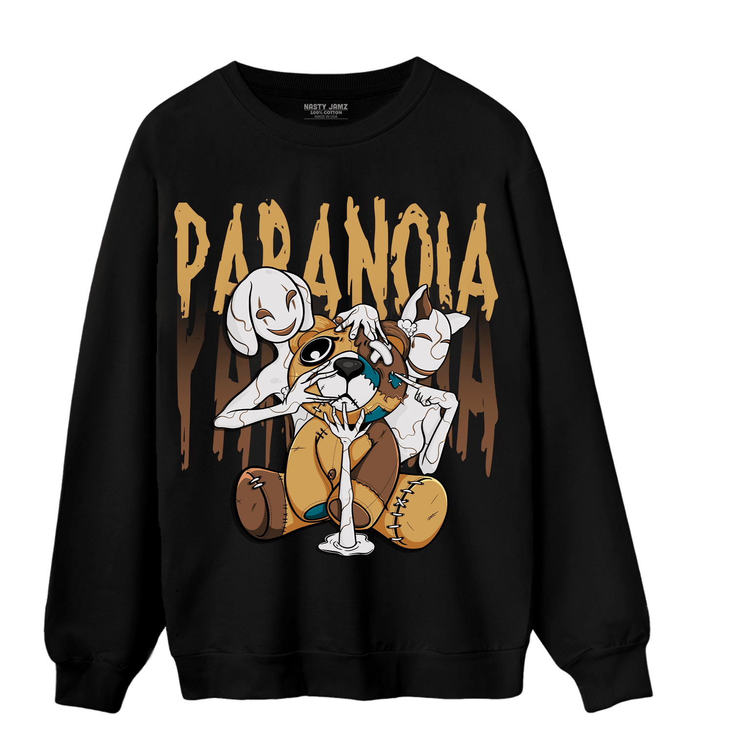 Cacao Wow 4s Sweatshirt Match Paranoia BER - NastyJamz